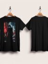 Printed T-shirts Black Color