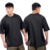 Premium Plain Black Oversized Cotton T-Shirt