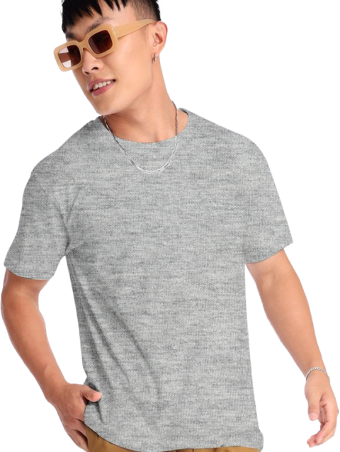 Half Sleeve Cotton Tshirt for Men